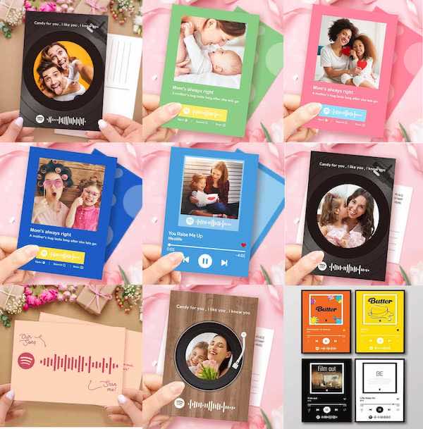 Free and customizable spotify song templates | #1 Free & Easy Printable